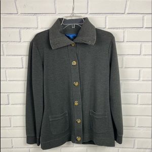 Karen Scott Button Sweater